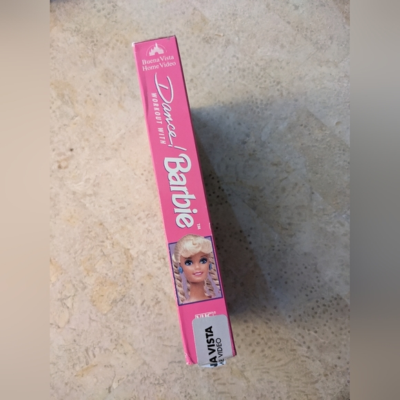 Rare Dance Workout With Barbie Mattel 90's VHS Tape 30 Minutes (circa 1992) - Picture 3 of 7